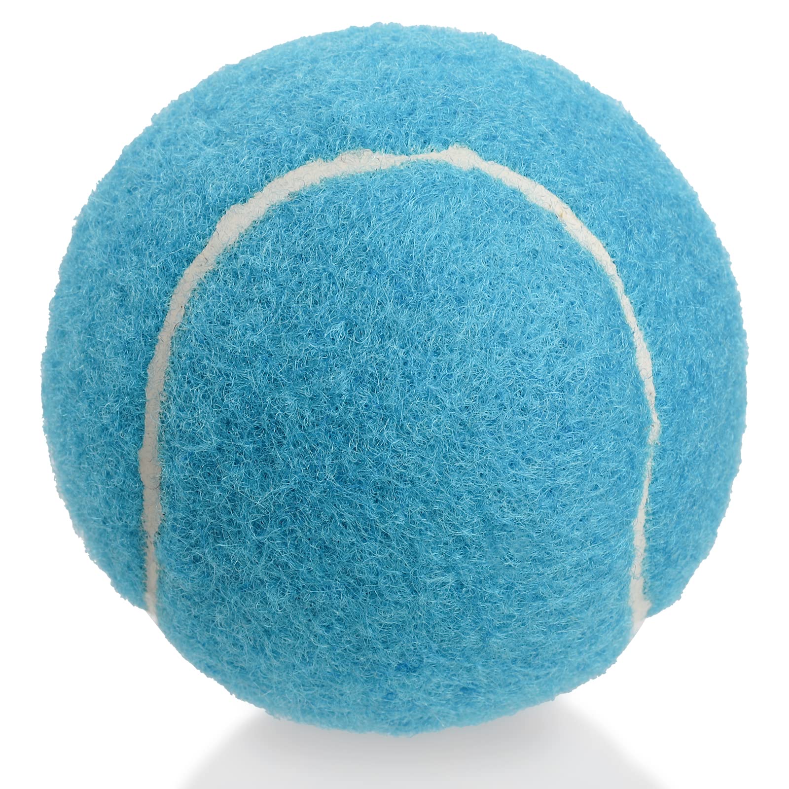 Tebery Tennisbälle für Fortgeschrittene, für Anfänger, Übungsbälle für Haustiere, Hunde, mit Netztasche für einfachen Transport, 20 Stück