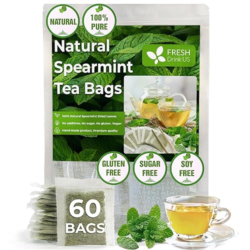 Miniatura 108 de FreshDrinkUS, 135 bolsas de té de cardo mariano premium, 100% natural y puro de semillas de cardo mariano. Té de hierbas con semillas de cardo
