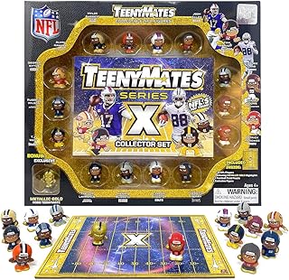 Sponsored Ad - Party Animal Teenymates 2021 NFL Series X (10) - NFL Player Mini Figures Collector Box Set 14 Players Plus ...