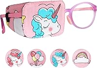 Vista 13 de Astropic Parche de algodón y seda para gafas para niños (ojo derecho, globo)