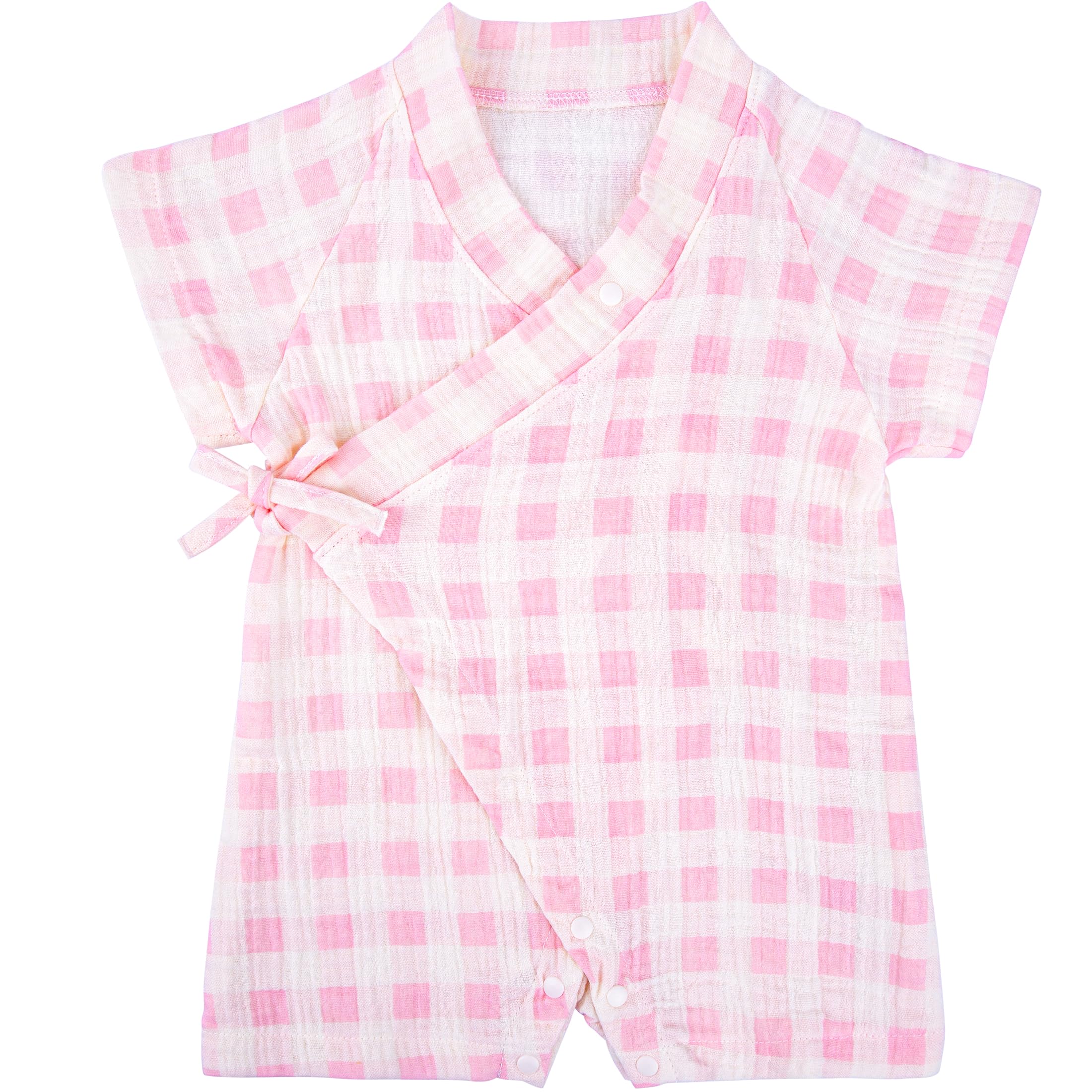 Infant Kimono Robe Newborn Cotton Yarn Robe Baby Romper
