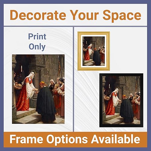 Miniatura 3 de Lost Cabin The Charity of St Elizabeth of Hungría de Edmund Blair Leighton  Impresión sin marco  Reproducción de pinturas de obras de arte finas