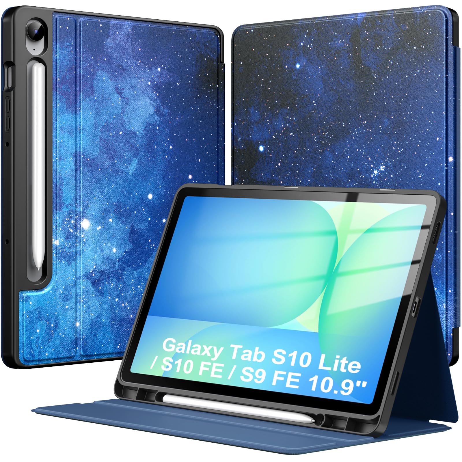 TiMOVO Cover for Samsung Galaxy Tab S10 FE 10.9 Inch 2025 with S
