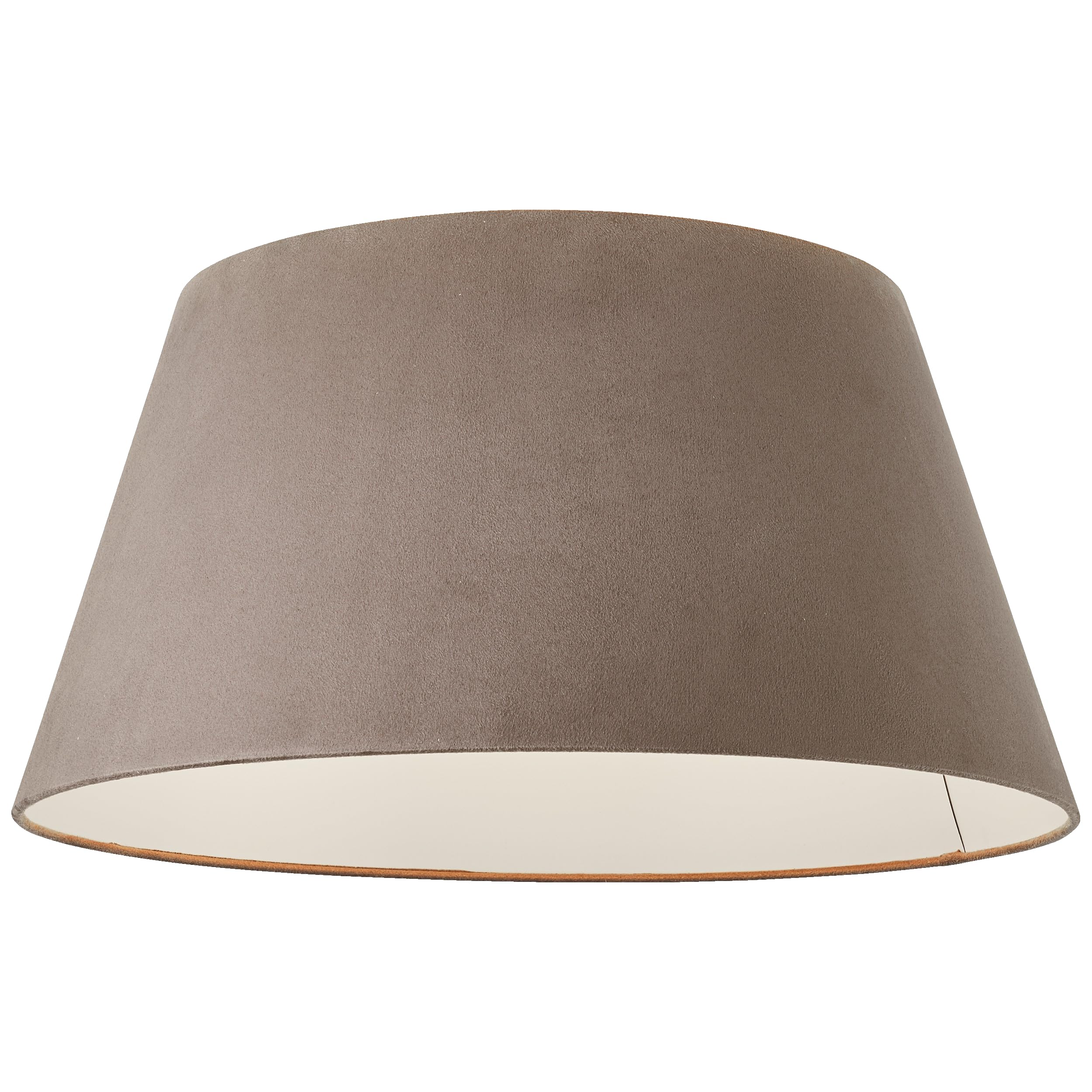 Lightbox Deckenlampe Ø 50 cm - Deckenleuchte mit dekorativem Stoffschirm - extern dimmbare Lampe für Schlafzimmer oder Essbereich - E27 Fassung exkl. LED