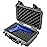 Eylar Hard Gun Case Water & Shock Proof With Foam TSA Approved 11.6 Inch 8.3 Inch 3.8 Inch (Gray)