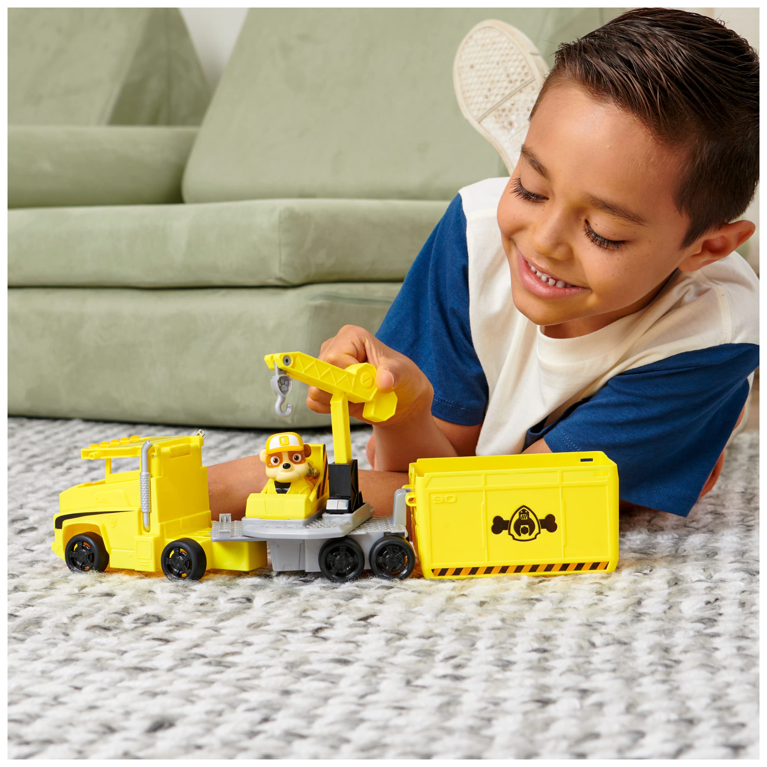 Paw Patrol Patrulla Canina - Coche TRANSFORMABLE Rescue Knights + Figura Chase - Patrulla Canina Coche de 15 cm con 1 Figura de Chase - 6063584 - Juguetes Niños 3 Años +