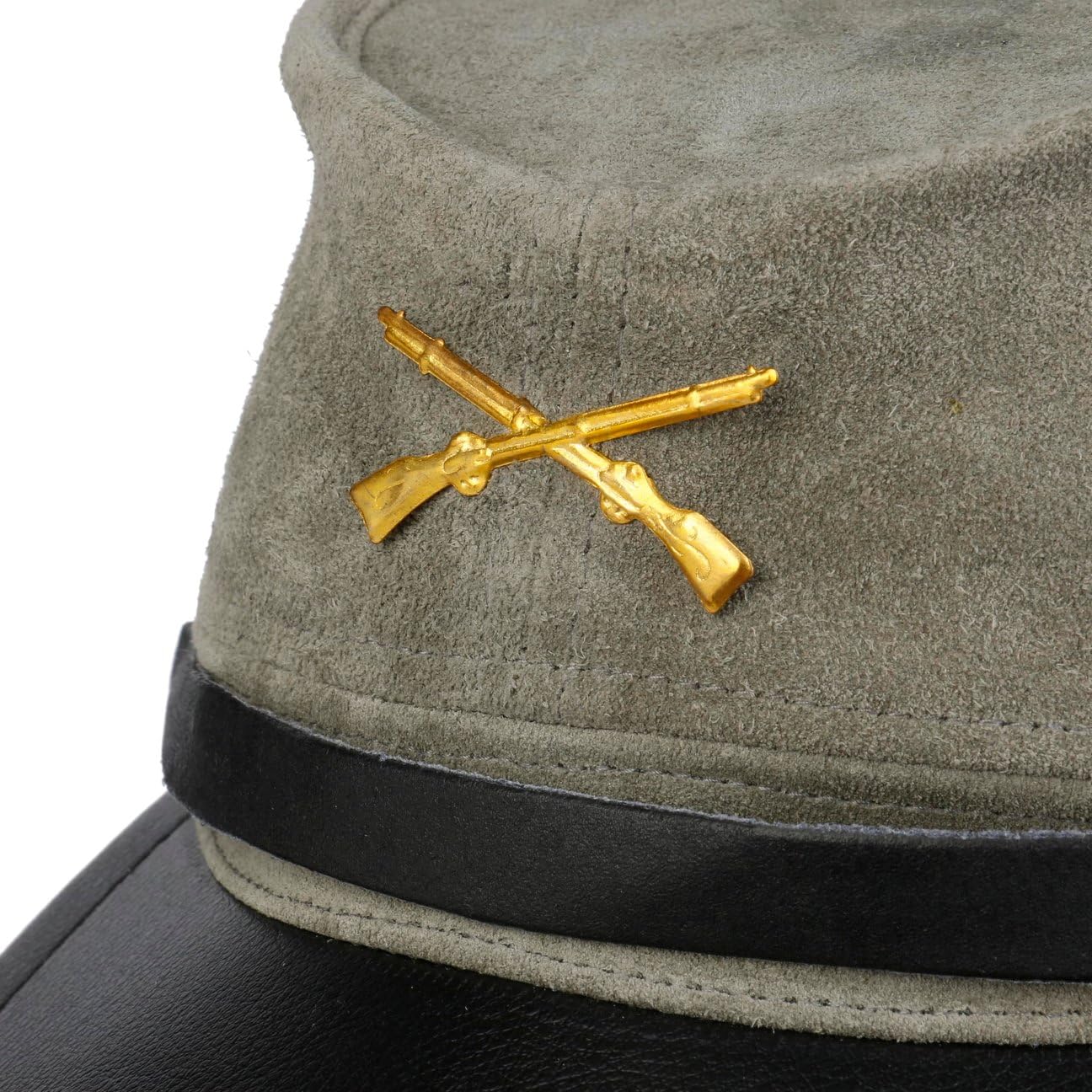 Hutshopping Südstaaten Ledermütze Herren Ledercap Gefüttert Größenverstellbar Schirmmütze Sommer Winter