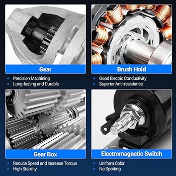 V*i様 nr1608 Amazon.com: Autoround 19264 Starter Motor Fit for 2012-2015