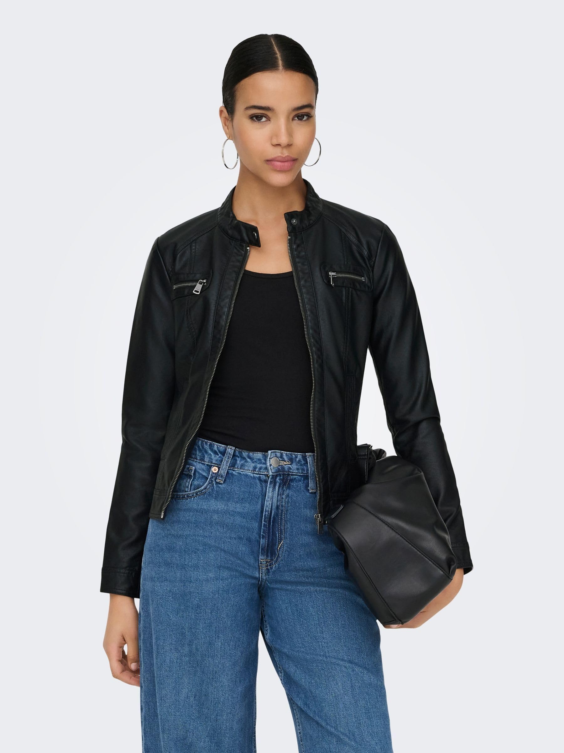 ONLY Faux Leather Jacket ONLBANDIT Faux Leather Jacket