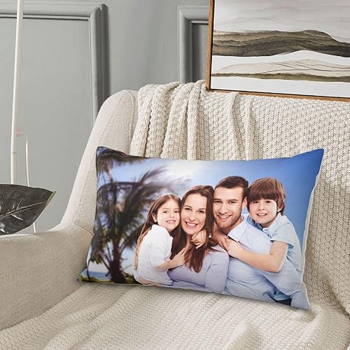 Miniatura 4 de Funda de almohada personalizada con imagen o texto, diseño de tu propia funda de almohada, funda de almohada personalizada, regalo ideal para