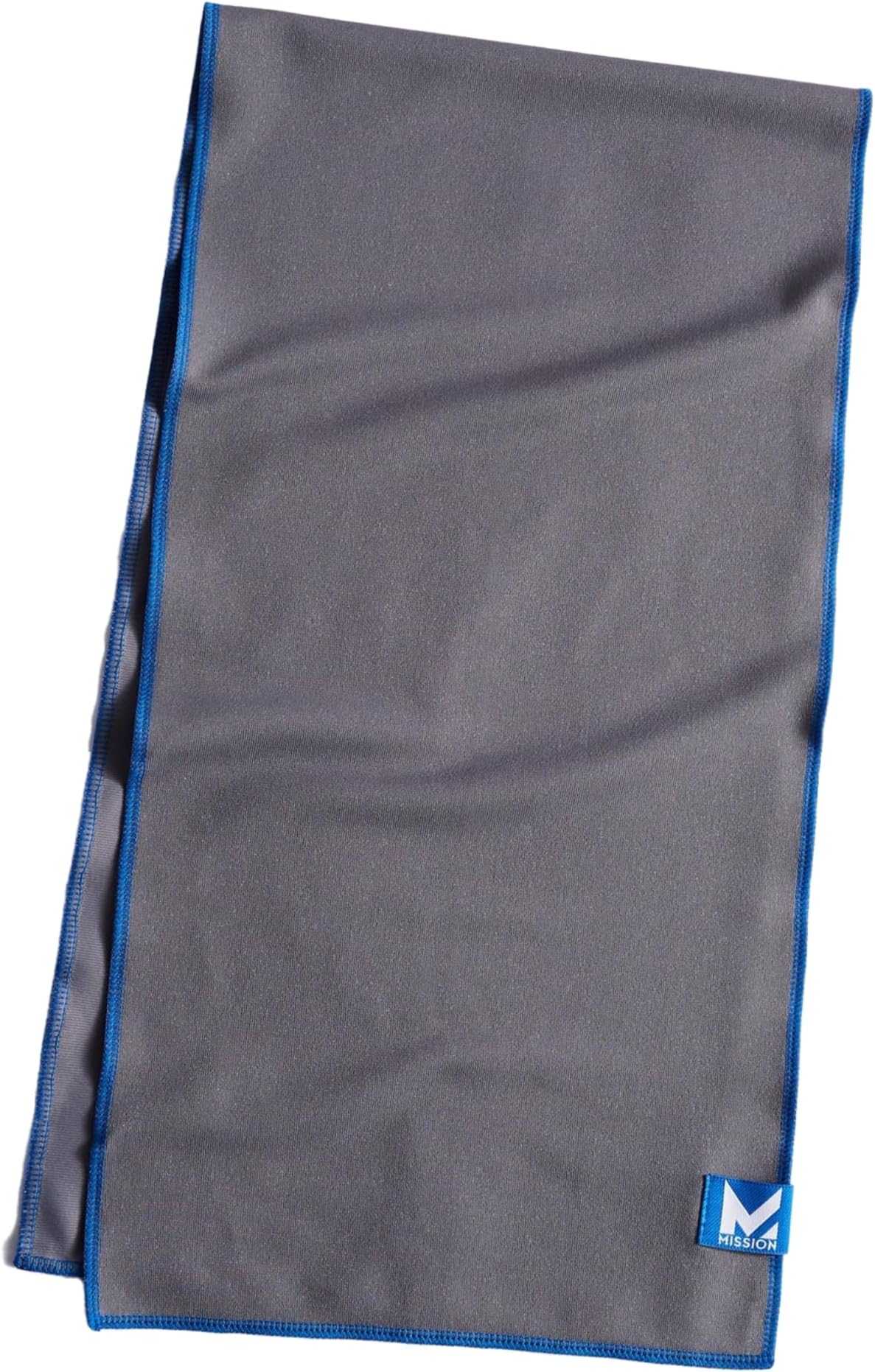 MISSION Max Plus Cooling Towel- Soft, Durable Microfiber - Cools Up to 3 Hours - UPF 50 Sun Protection - Machine Washable (Charcoal)