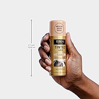 Vista 5 de Espray de color para encaje de peluca (color marrón medio)