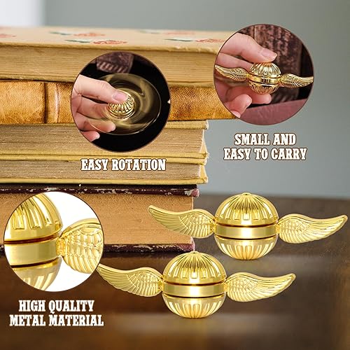 Miniatura 2 de Bola de orbe de metal Fidget Spinner antiansiedad alivio del estrés concentración meditación romper malos hábitos TDAH EDC dedo juguete sensorial