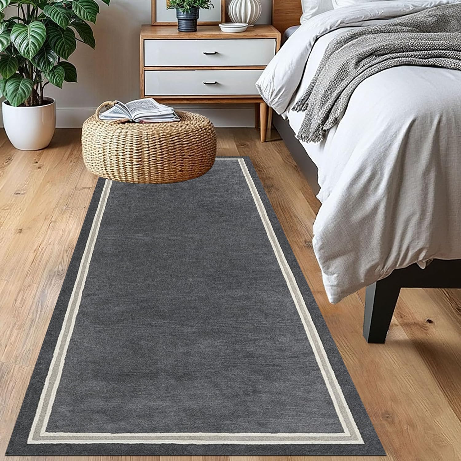 Chodnik dywanowy, antypoślizgowy, długi dywan do korytarza, 50 x 140 cm