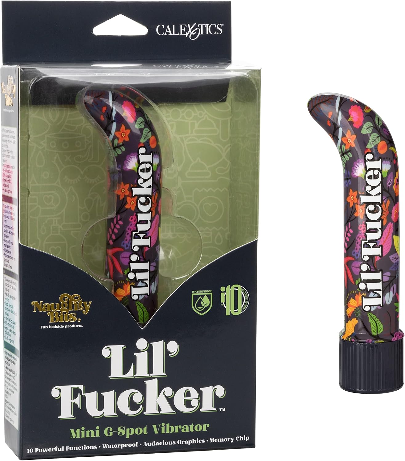 CalExotics Naughty Bits Lil' Fucker Mini G-spot Vibrator