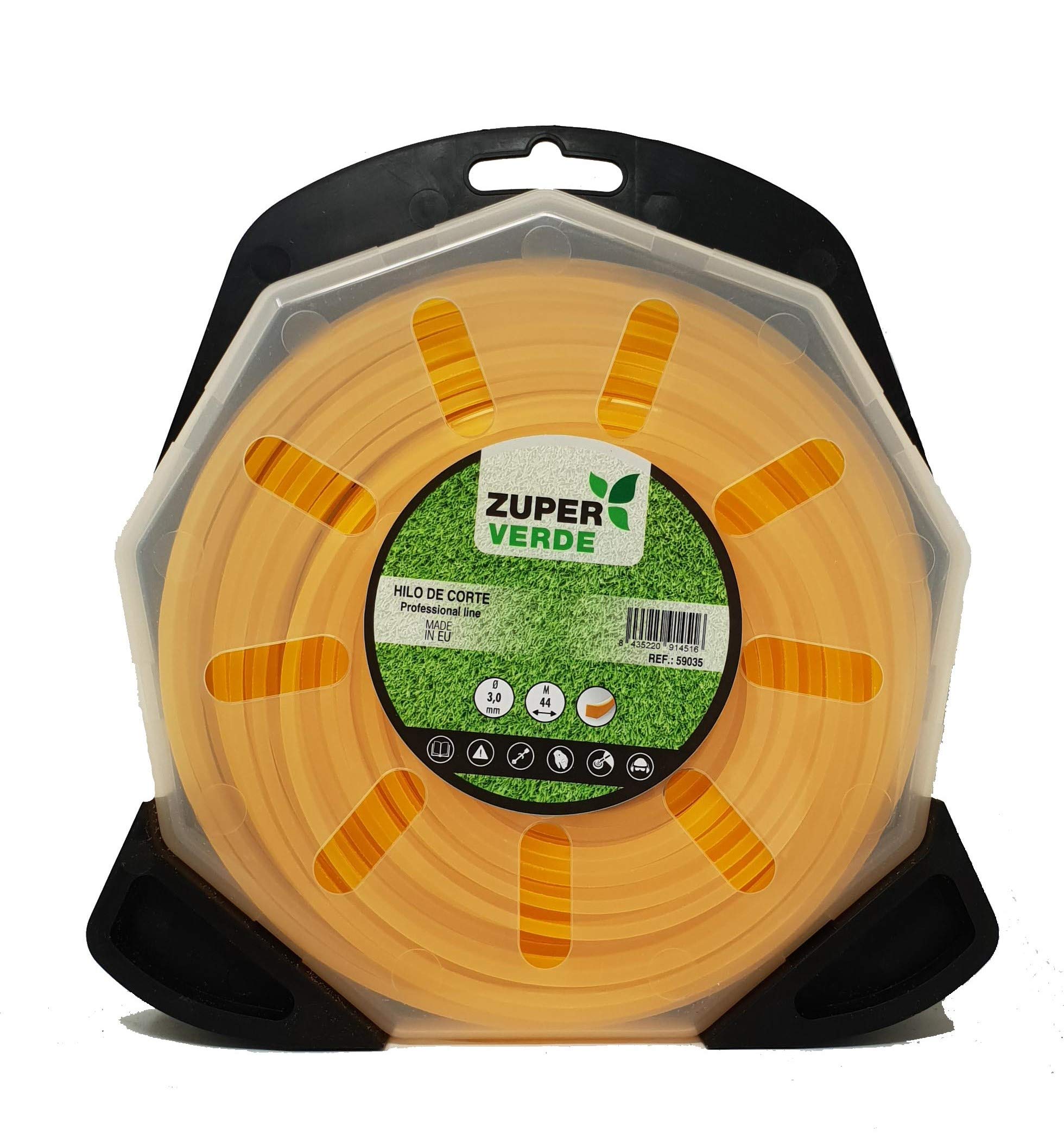 Hilo Desbrozadora Profesional Nylon Cuadrado 3mm 44 Metros