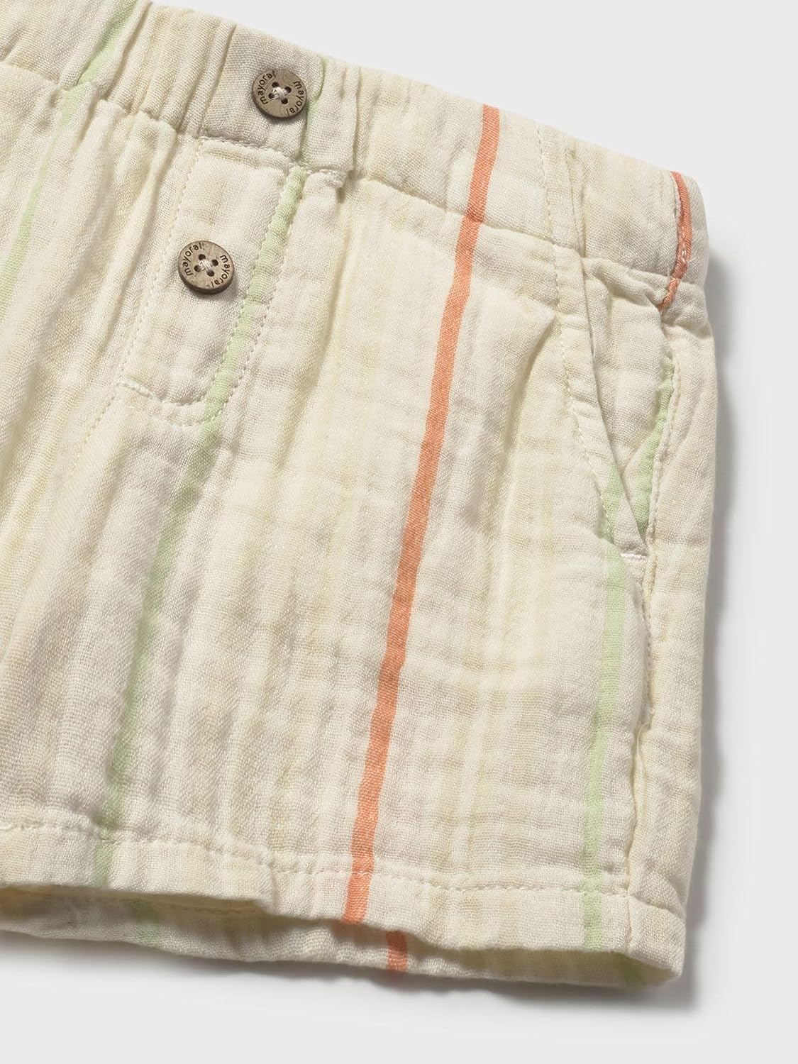 Mayoral Wide Leg Shorts for Baby-Boys Stripes
