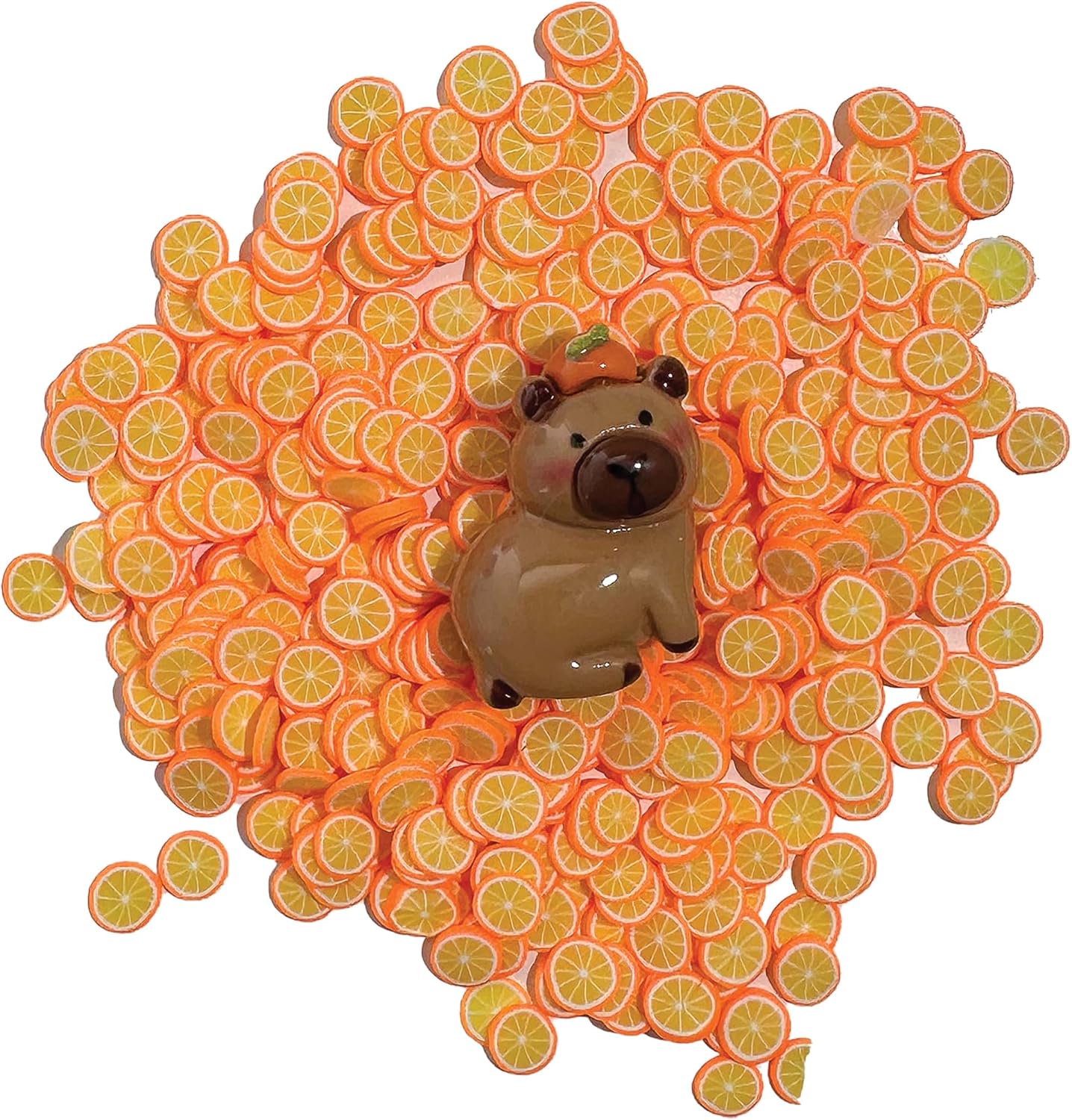 Raymond Geddes Confetti Capybara Putty - Pack of 12 - Colorful Putty with Capybara Figures and Fimo Mix-Ins