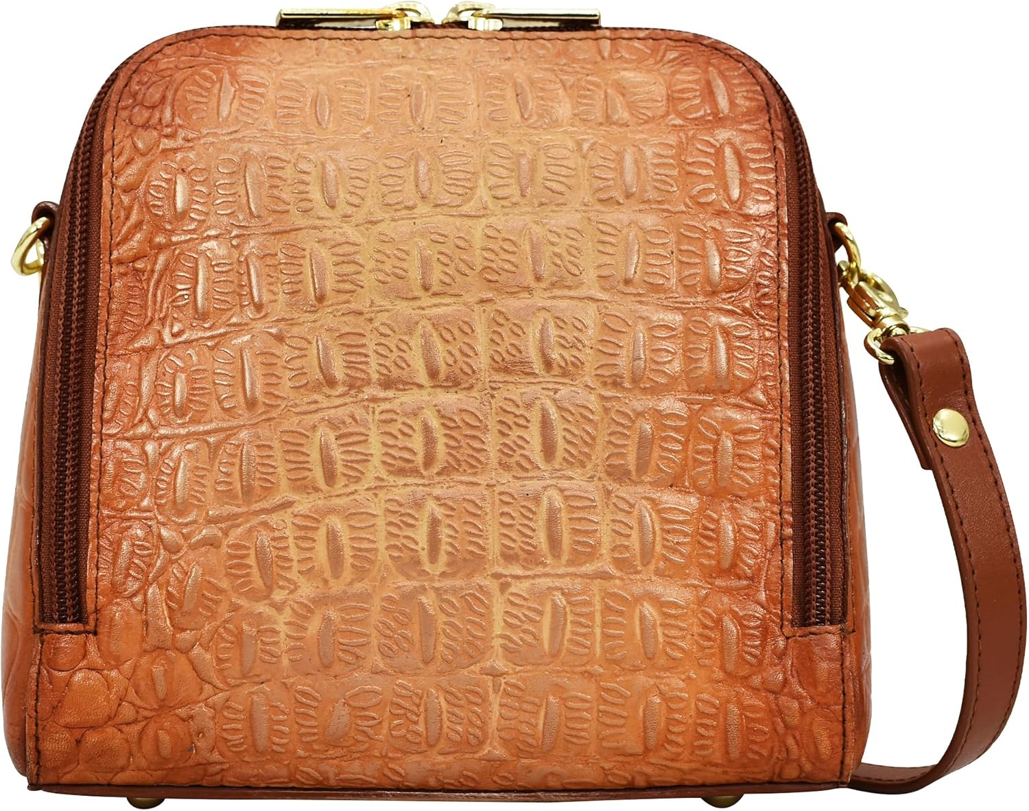 Anuschka Women’s Original Hand-Painted Genuine Leather Zip Around Travel Organizer