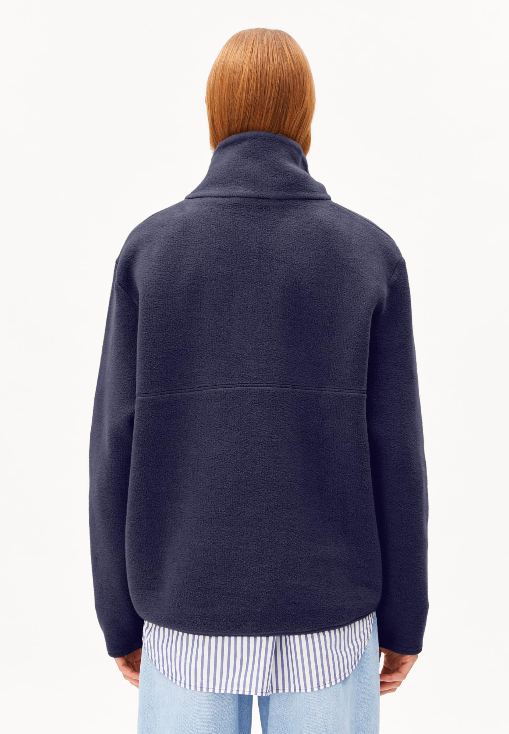 ARMEDANGELS Damen Fleece-Sweatshirt aus Bio-Baumwolle HAARLEENAA Oversized Fit