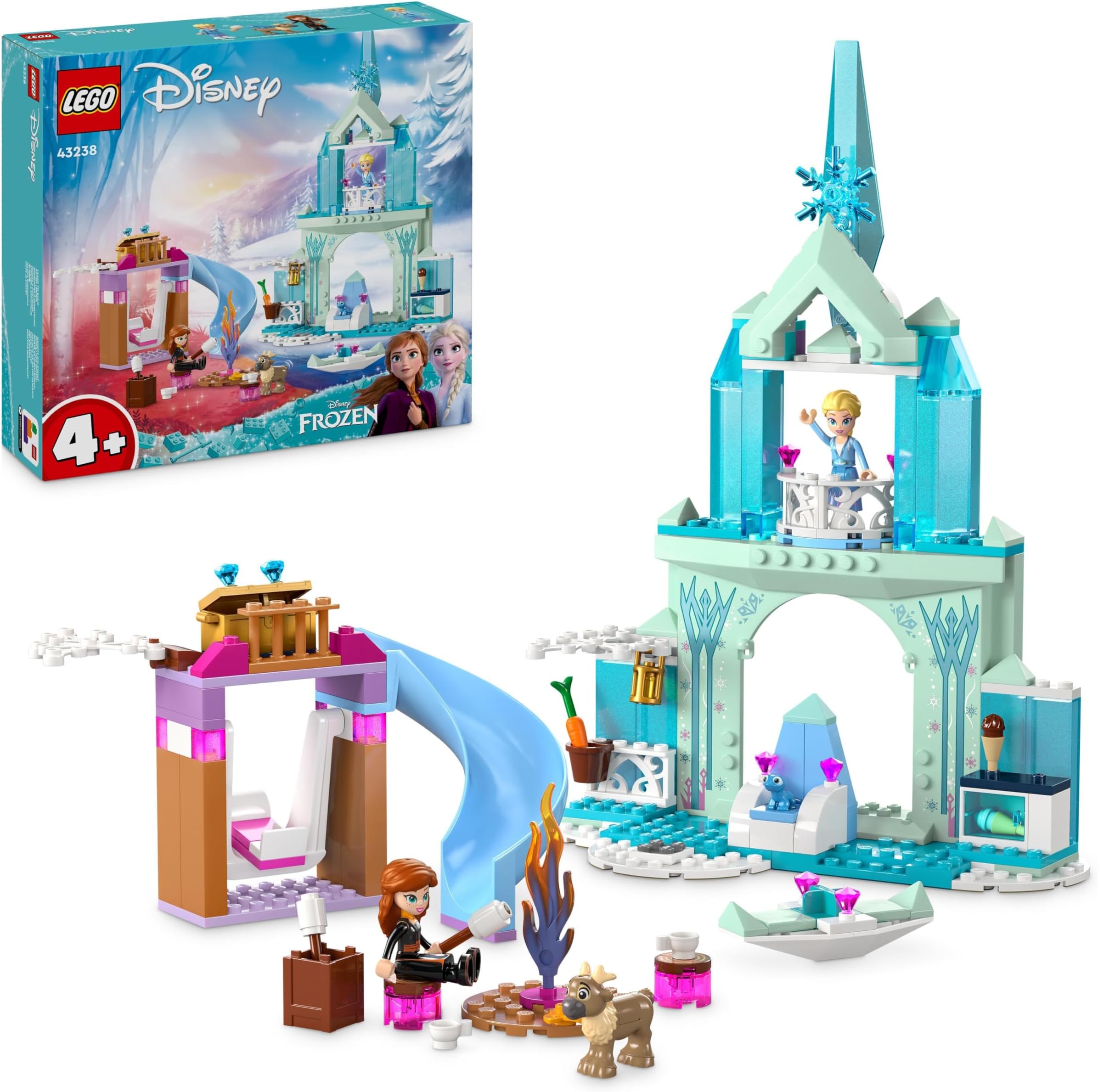LEGO ǀ Disney Frozen Elsa’s Frozen Castle Buildable Toy 43238
