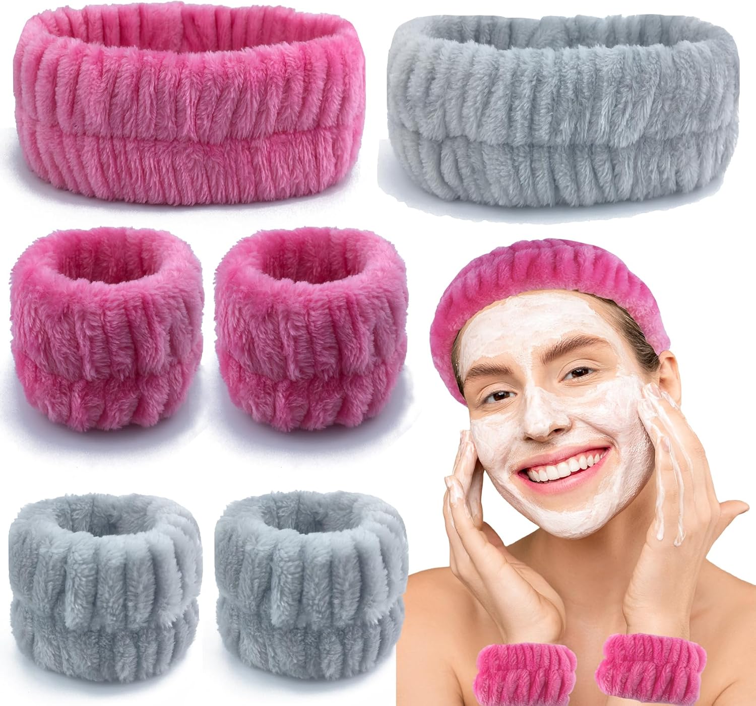 xButterfly Skincare Headbands for Washing Face Spa Headband