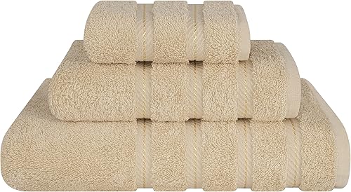 Miniatura 342 de American Soft Linen - Juego de 4 toallas de baño, 100% de algodón turco de 27 x 54 pulgadas, toallas de baño extragrandes, toallas para ducha