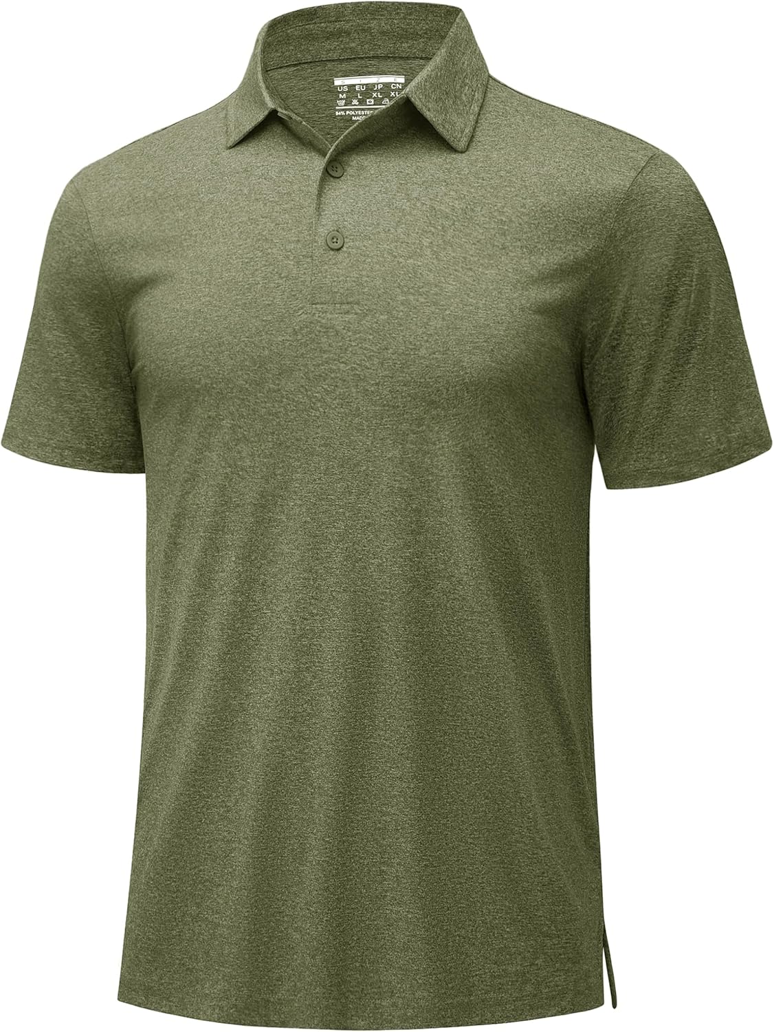 MAGCOMSEN Men's Polo Shirts Short Sleeve Moisture Wicking Lightweight Athletic Casual Collared Golf Shirt - Image 7