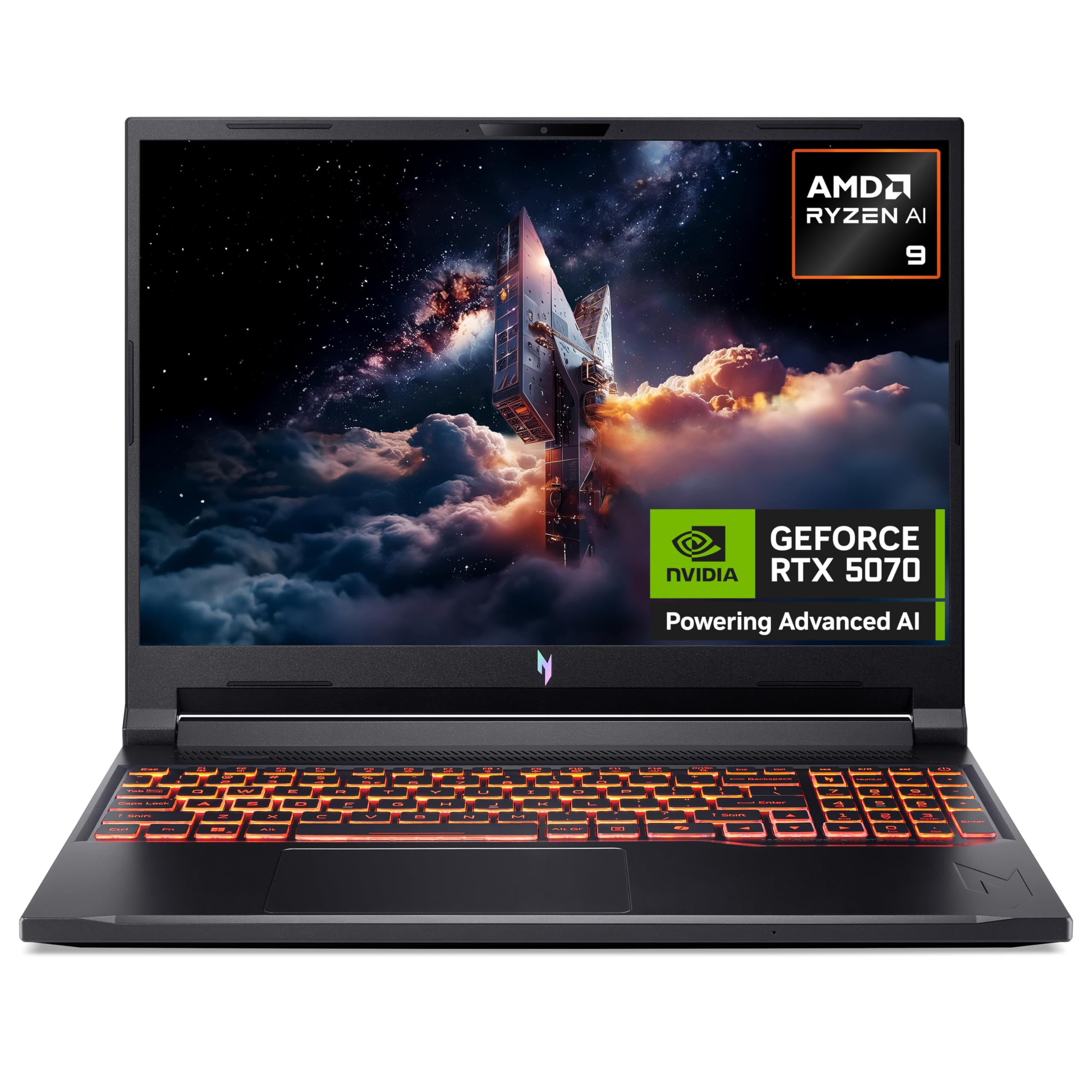 Acer Acer Nitro V16 AI ANV16-42 Gaming Laptop - AMD Ryzen AI 9 365, 32GB, 1TB SSD, NVIDIA GeForce RTX 5070, 16" WUXGA 180Hz, Windows
