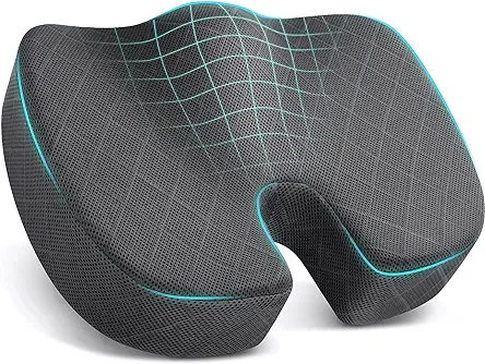 Seat Cushion - Memory Foam Cushion for Office...