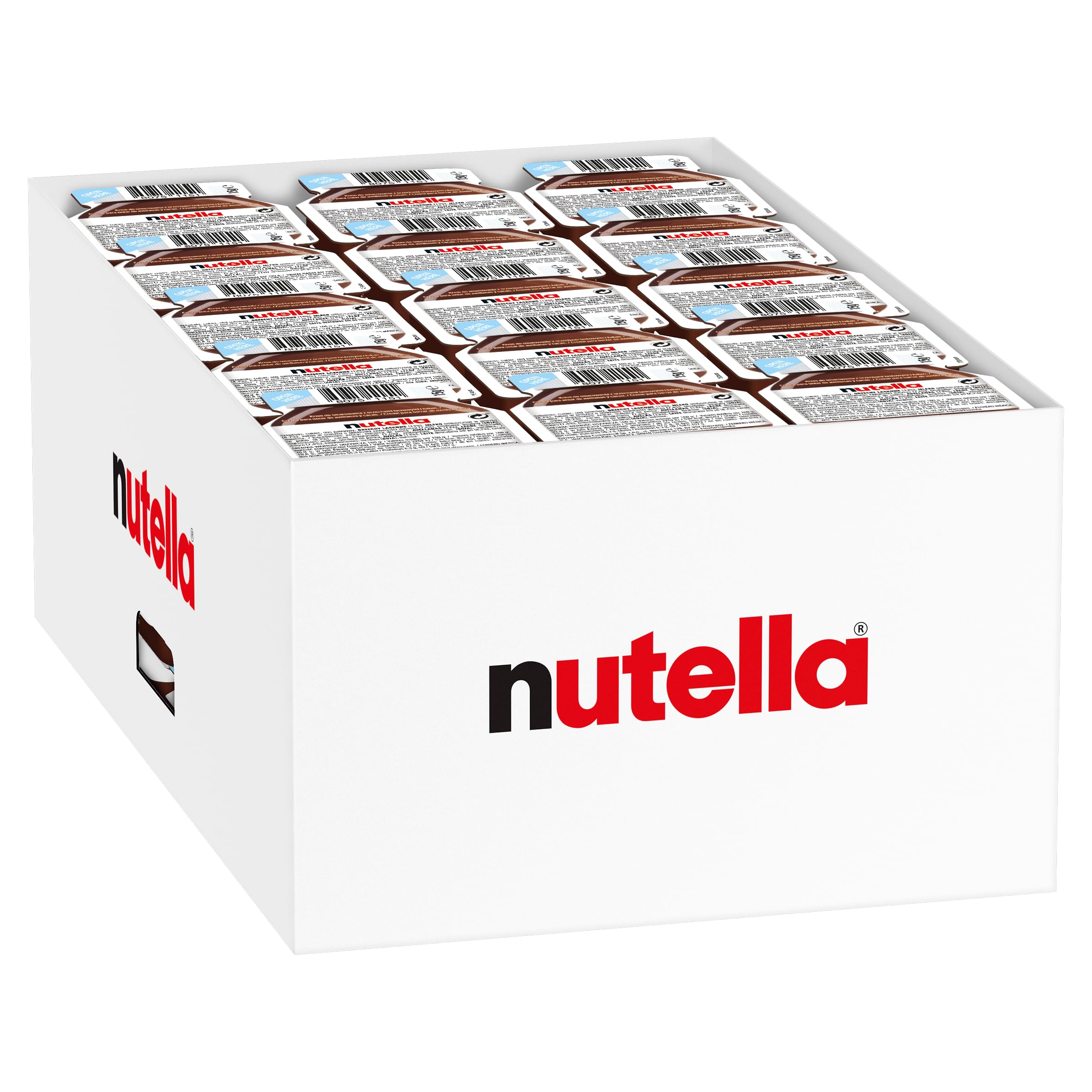 Hazelnut Chocolate Spread Single Serve Mini Cups, Unique Recipe for a Smooth Texture and an Unmistakable Taste, Pack of 120 x 15g