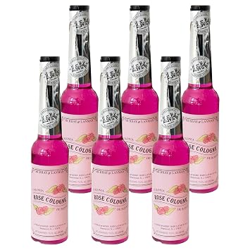 Lanman & Kemp Florida Water Cologne New York, Agua De Florida, 7.5 Fluid Ounce 7.5 Fl Oz Pack of 6, Rose