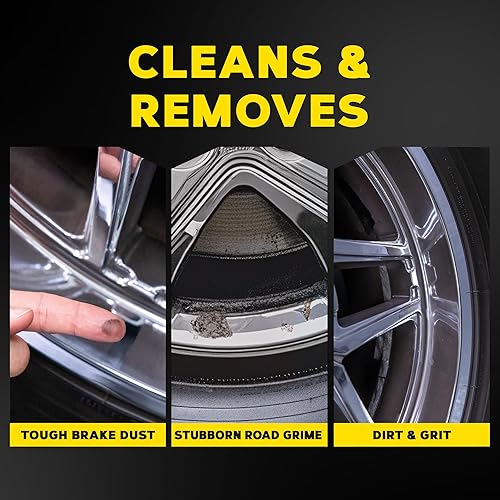 Miniatura 5 de Meguiar G19124 Hot Rims - Limpiador de ruedas cromado, 24 onzas líquidas