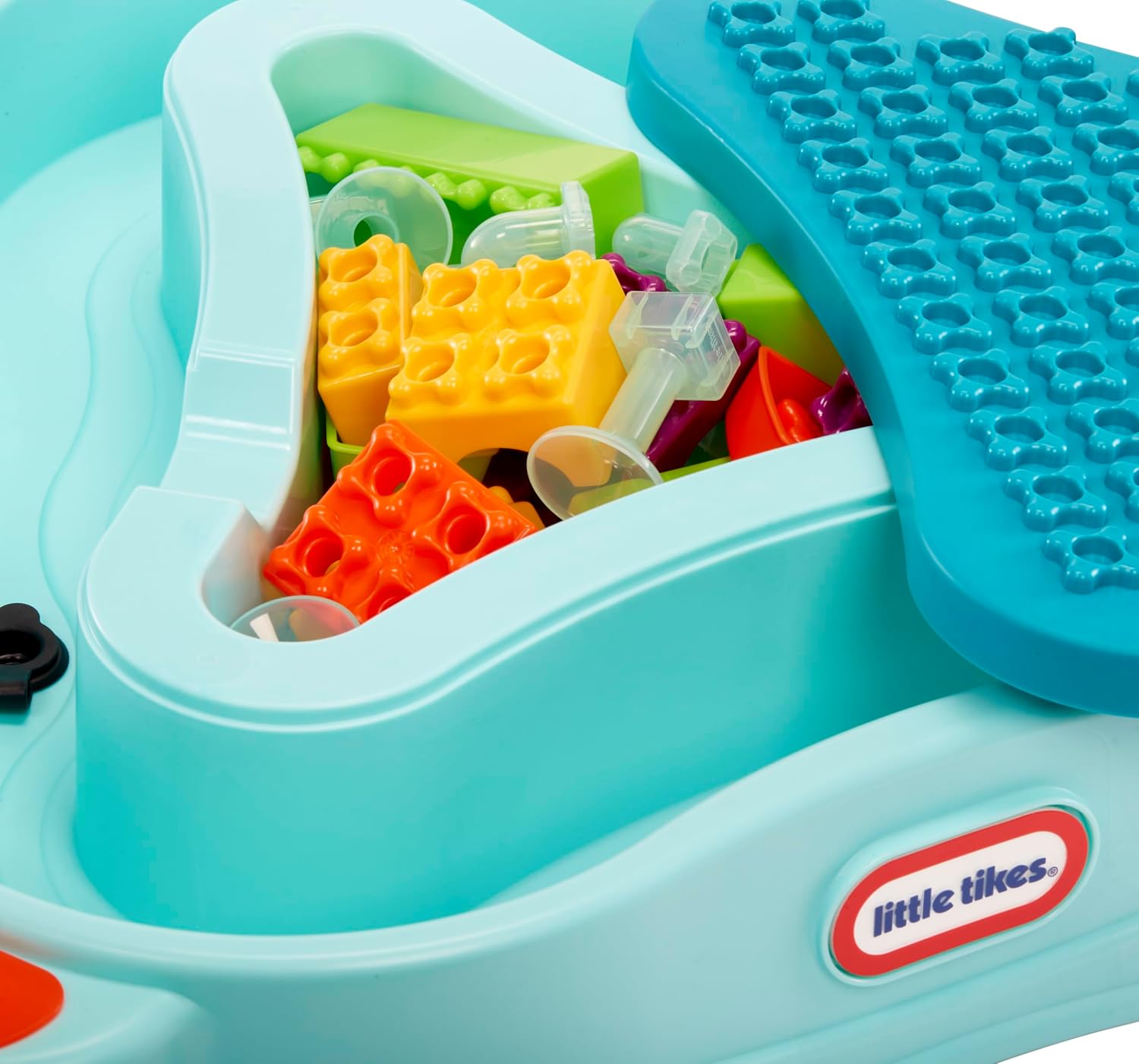 Little Tikes Build & Splash Water Table & 50+ Colorful Accessories, 18 Months +