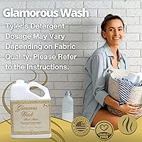 Vista 355 de Worldwide Nutrition Paquete: Tyler Candle Company Glamorous Wash Diva - Detergente líquido para ropa - Detergente para ropa Diva lavable a mano y a