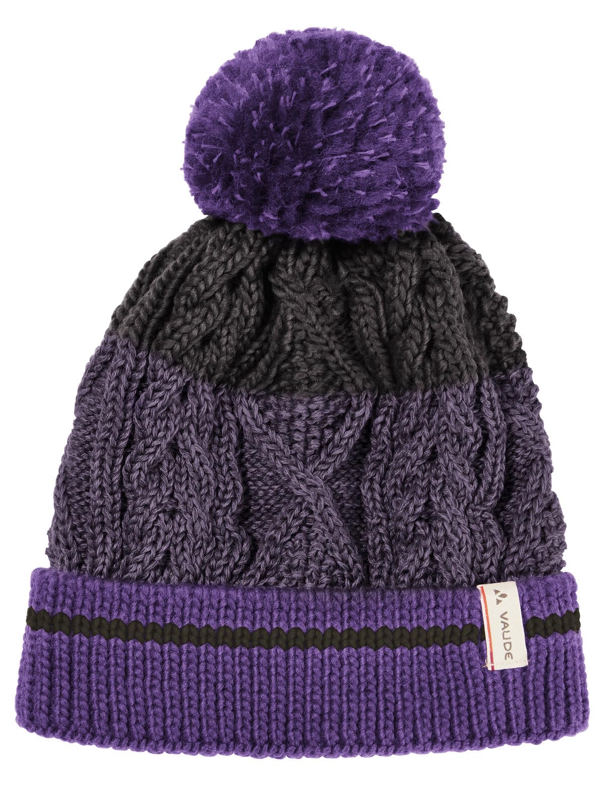 VAUDE Kids Cornua Beanie III, Berretto a Maglia per Bambini per Tutti i Giorni e Il Tempo Libero, Caldo ed Elastico, Made in Germany