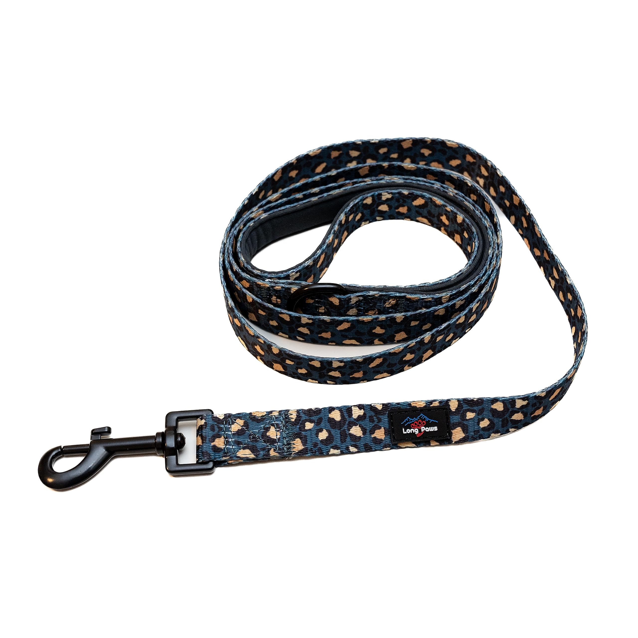 Long Paws Dog Leads - Medium (LeopardgreenGolden)