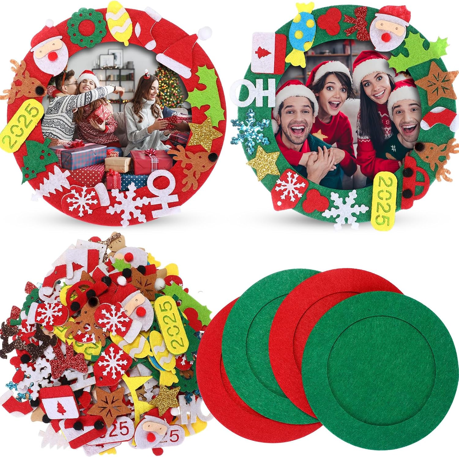 Barydat 60 Pcs Winter Snow