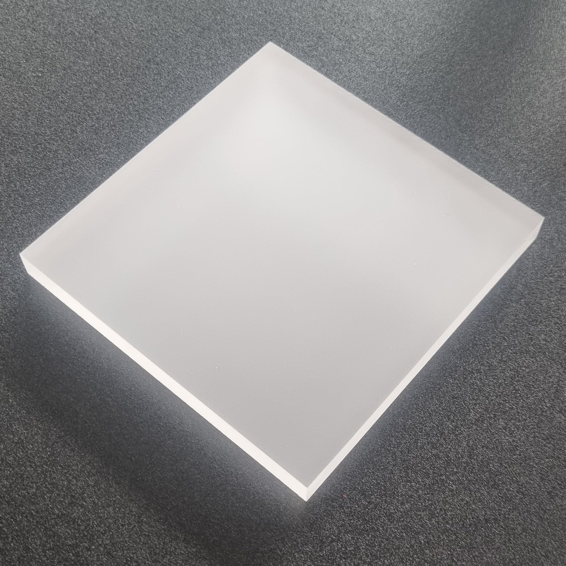 diconfa Acrylglas Platte XT Milchglas opal weiß - DICKE 3 bis 6mm und GRÖßE WÄHLEN - 800 x 1300mm, 6mm stark - milchig 25% lichtdurchlässig PMMA UV-stabil Kunststoff PMMA Frostglas