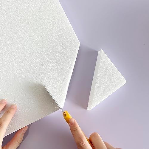 Miniatura 6 de DNB Craft - Tabla de espuma gruesa de poliestireno rectangular de 17 x 11 x 1 pulgadas, 6 piezas, suministros para manualidades y artes