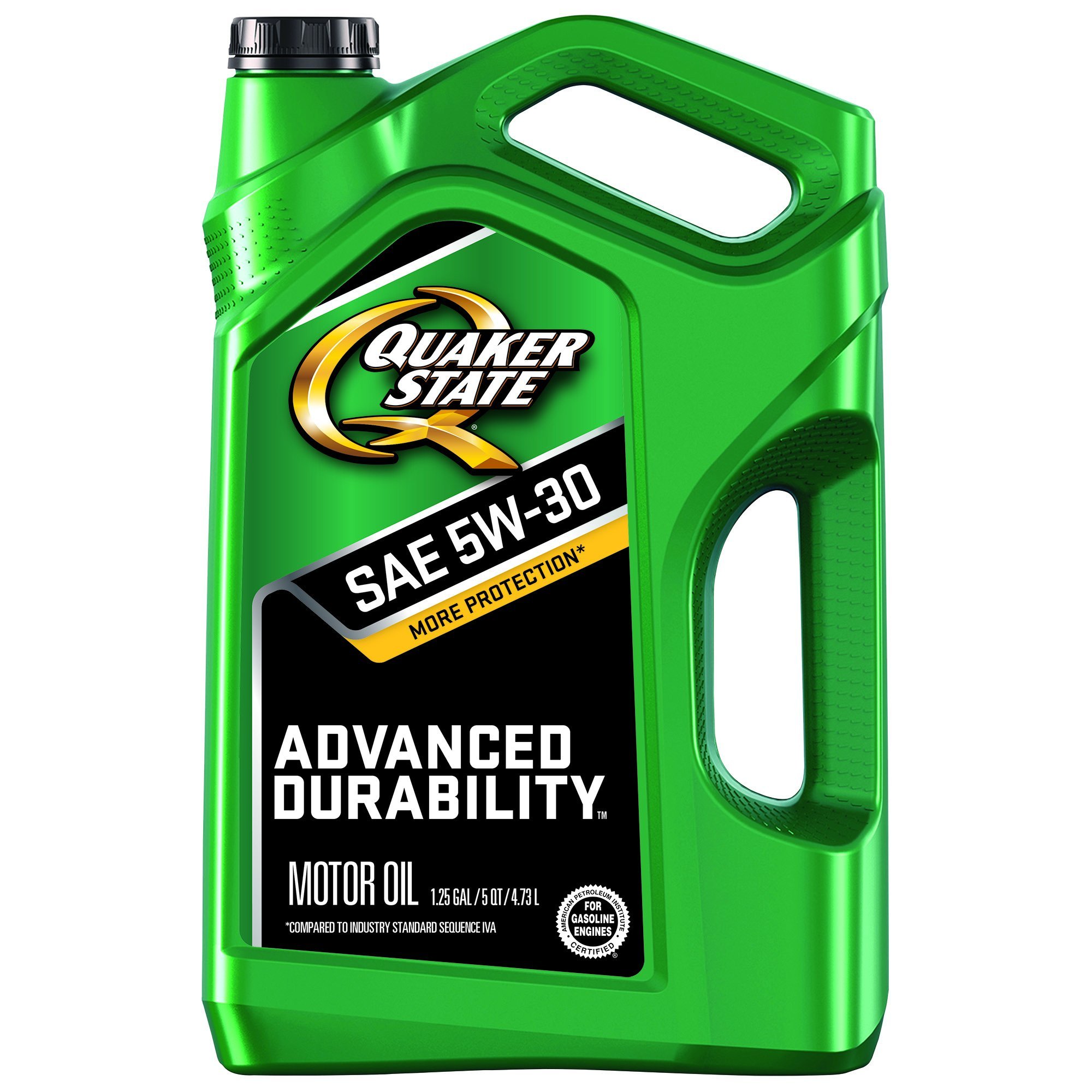 Quaker State Advanced Durability Conventional 5W-30 Motor Oil (5-Quart, Single Pack)