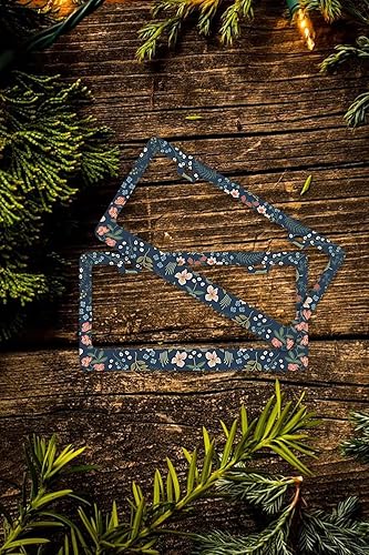 Miniatura 7 de Marcos de matrícula de flores coloridas  Juego de 2 piezas de 2 agujeros de acero inoxidable de metal para automóvil, accesorios de automóvil,