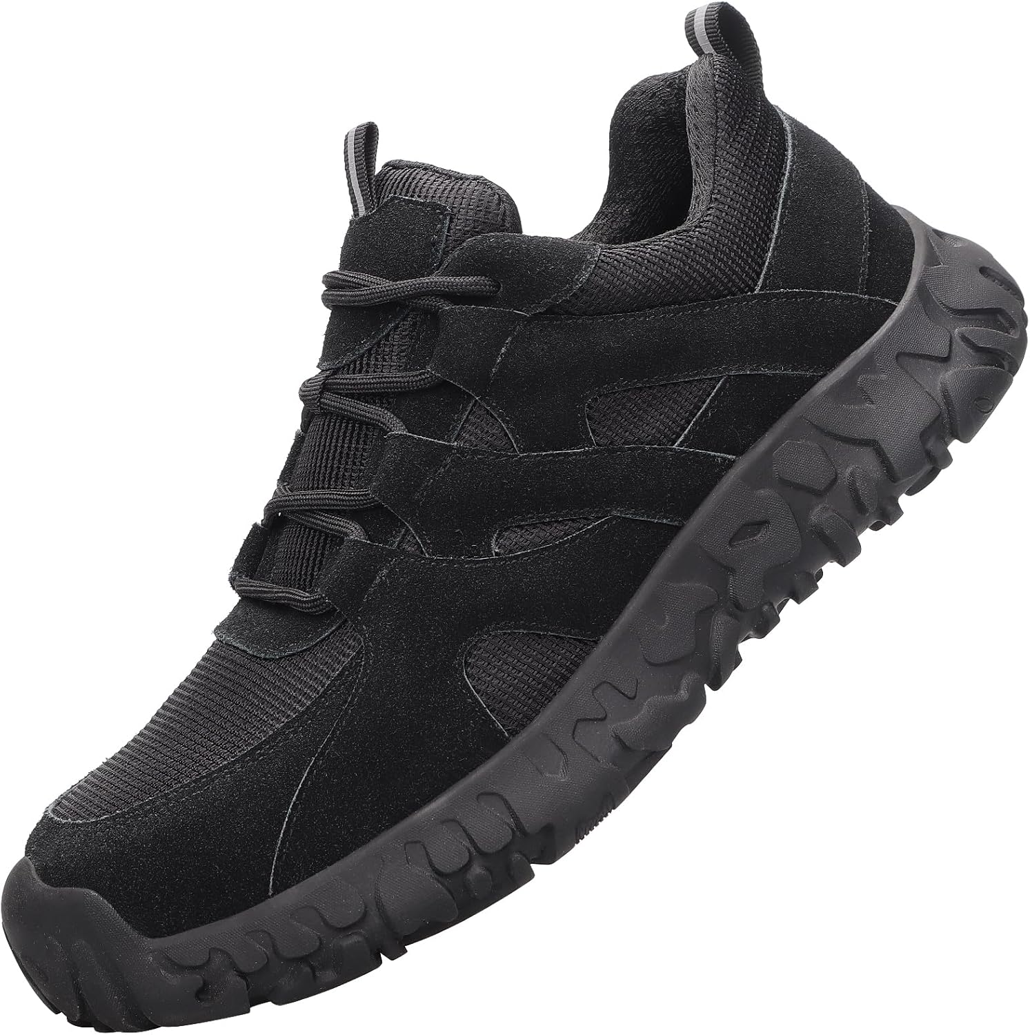 PAMEILA Steel Toe Shoes for Women Men – Lightweight Slip Resistant Safety Work Shoe with Impact & Puncture Resistance for Protection