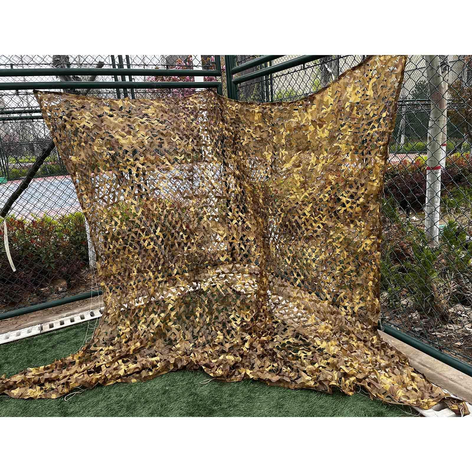 Siatka maskująca, piaskowa 2 x 2 x 5 / 3 x 6 / 4 x 8 / 5 x 10 / 6 x 9 / 7 x 8 m, wojskowa siatka maskująca, pergola, cień ogrodowy, pustynia, 2 x 8 m