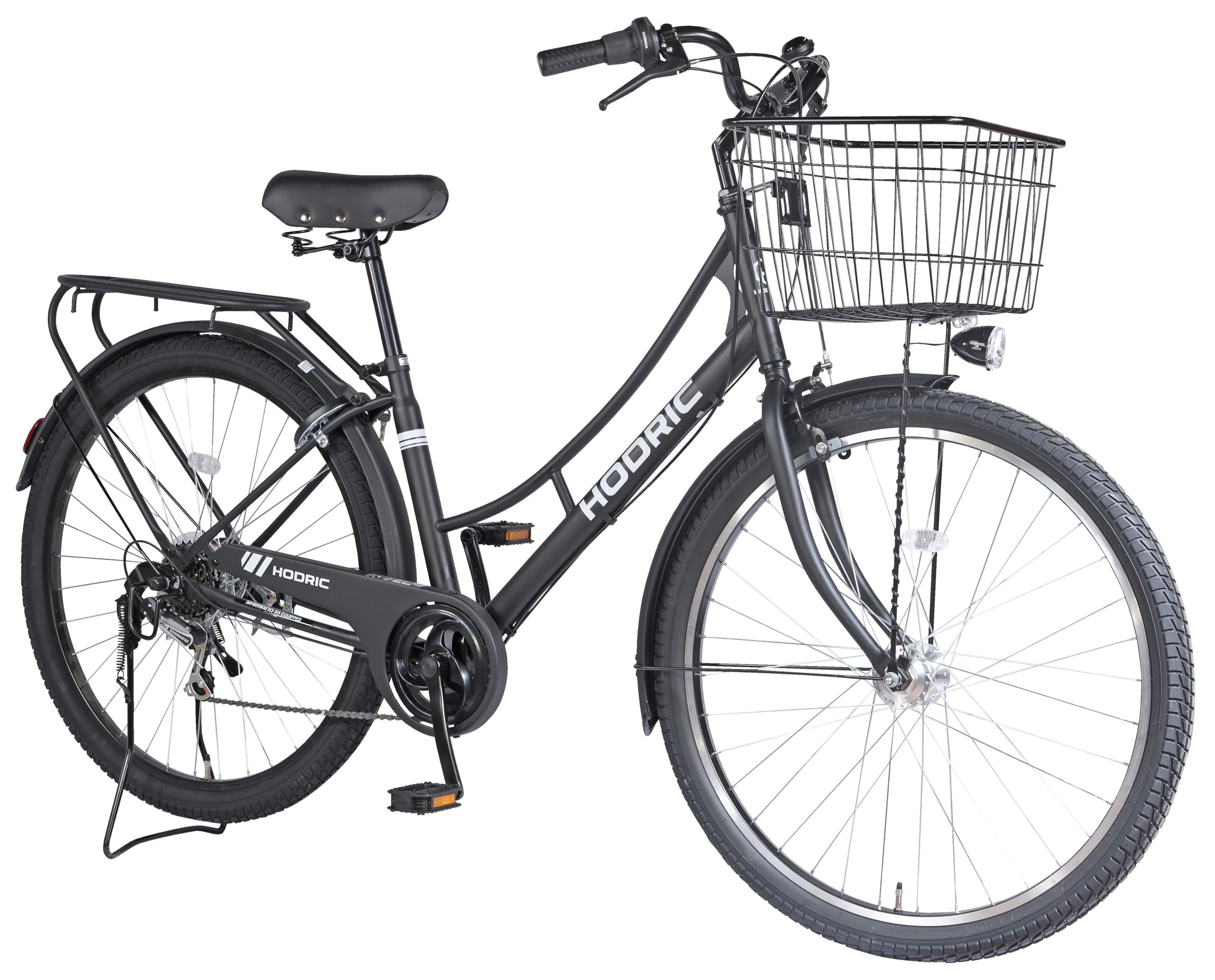 Amazon | 27.5型 6段変速・LEDオートライト付 シティサイクル マット  