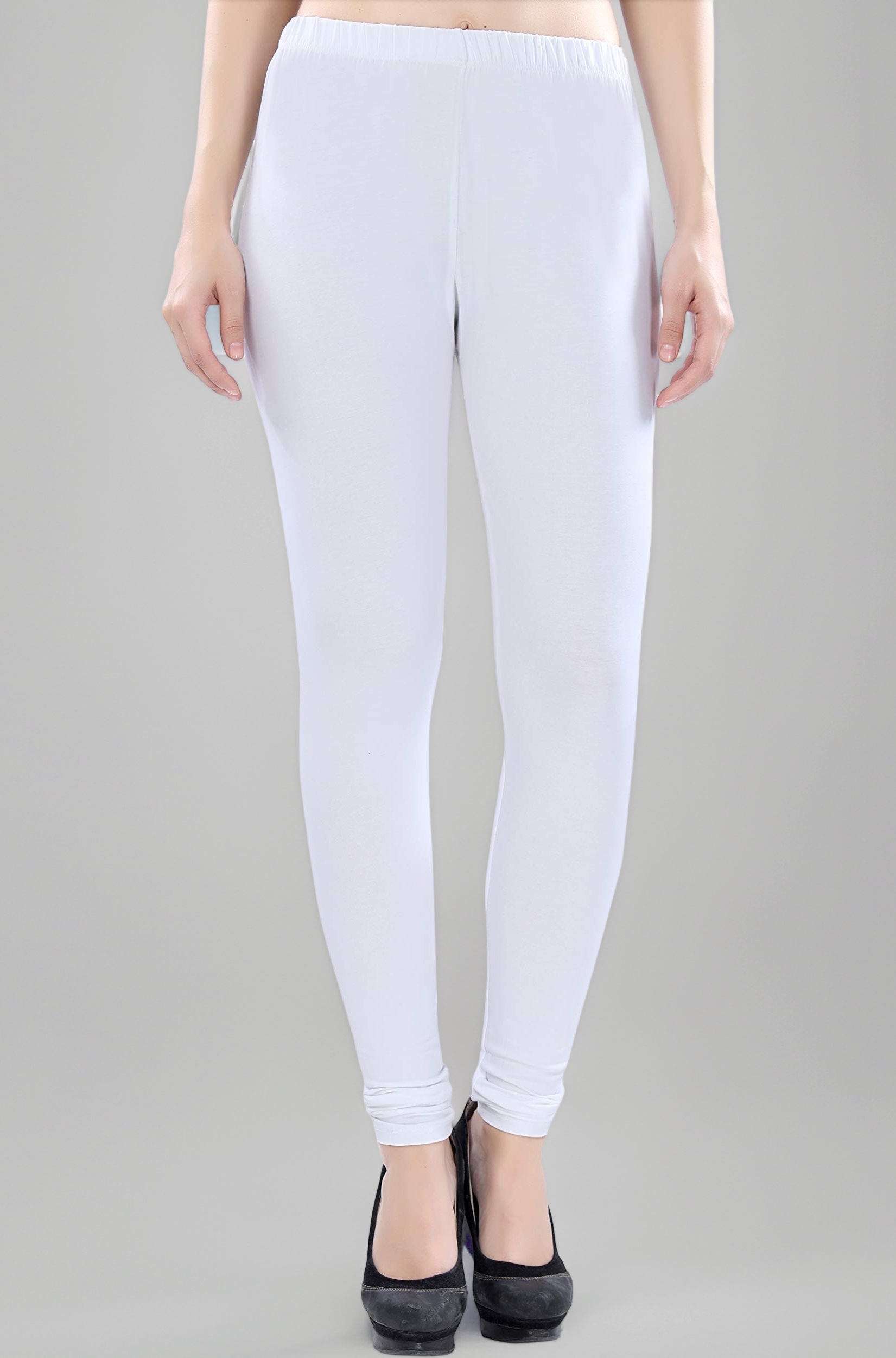 Ultra Soft Cotton 4 Way Stretchable Churidar Solid Regular and Plus 20 Colours Leggings for Womens and Girls -Sizes :-M, L, XL, 2XL, 3XL, 4XL, 5XL, 6XL