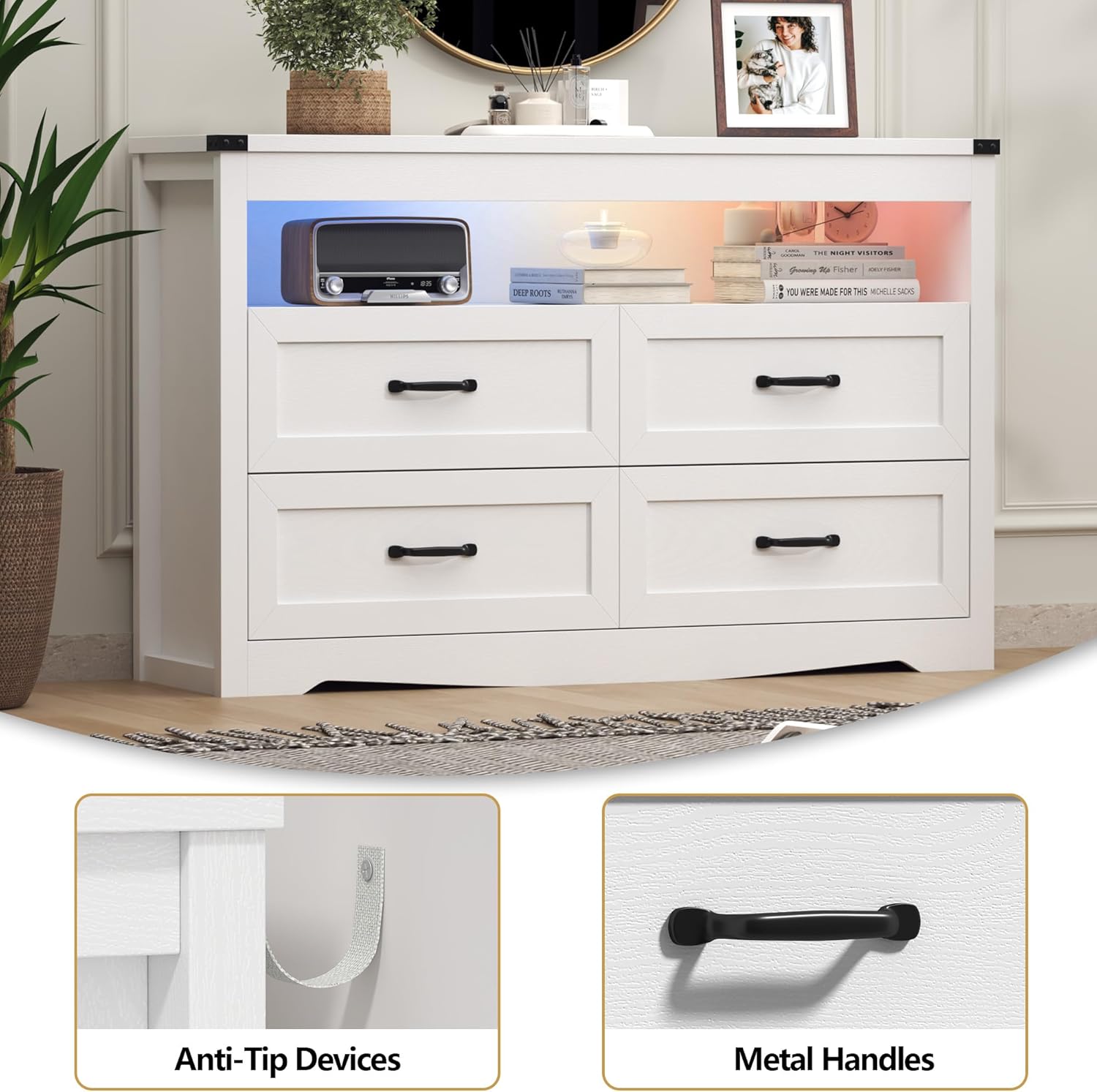 Anti-Tip Devices and Metal Handles