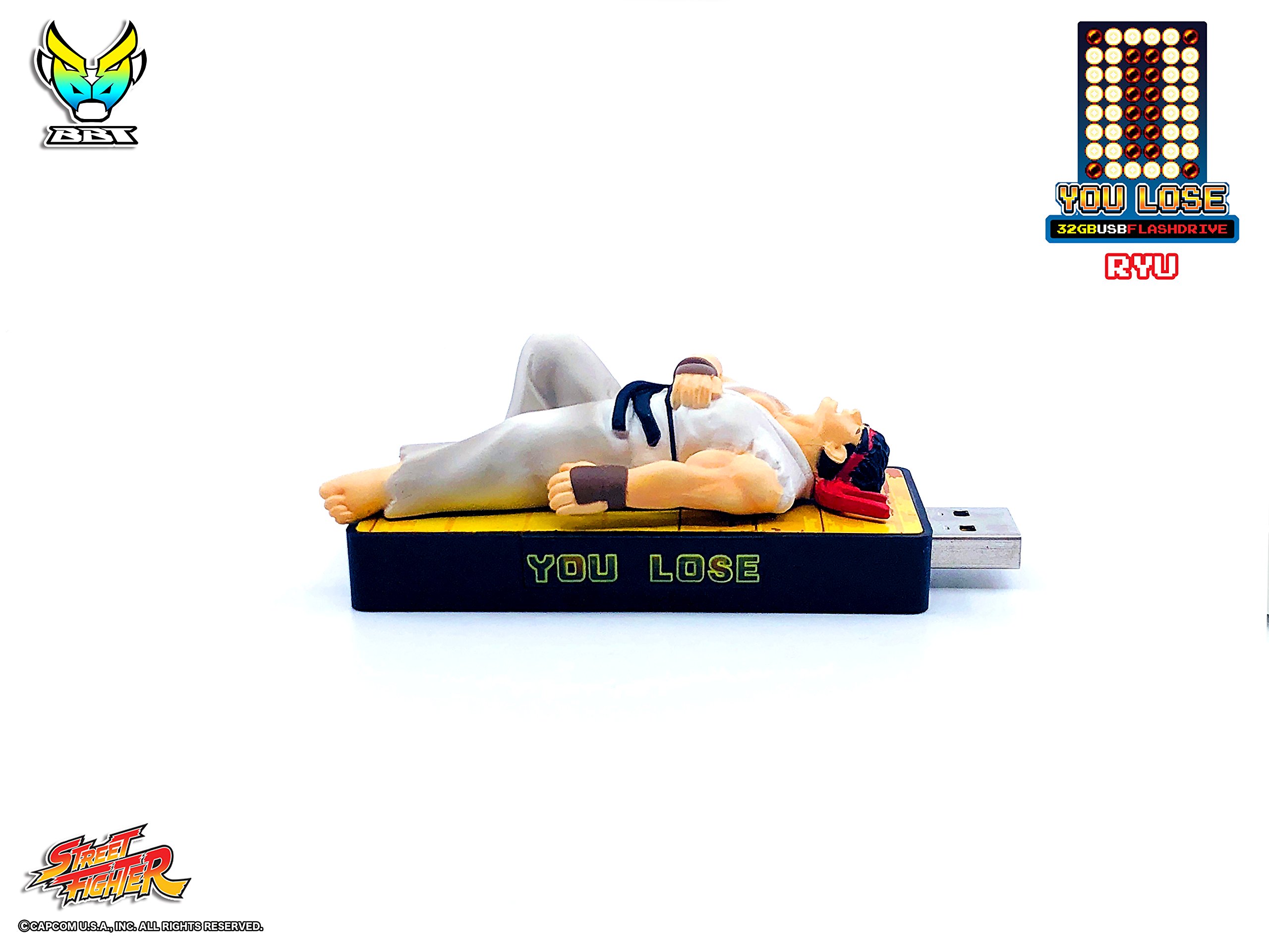 Bigboystoys Street Fighter Ryu You Lose 32GB USB Flash Memory