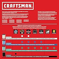 Vista 8 de CRAFTSMAN CMXEVBE17596 - Aspiradora húmeda y seca de 20 galones, 6.5 HP de potencia máxima, aspiradora de taller de servicio pesado húmeda y seca