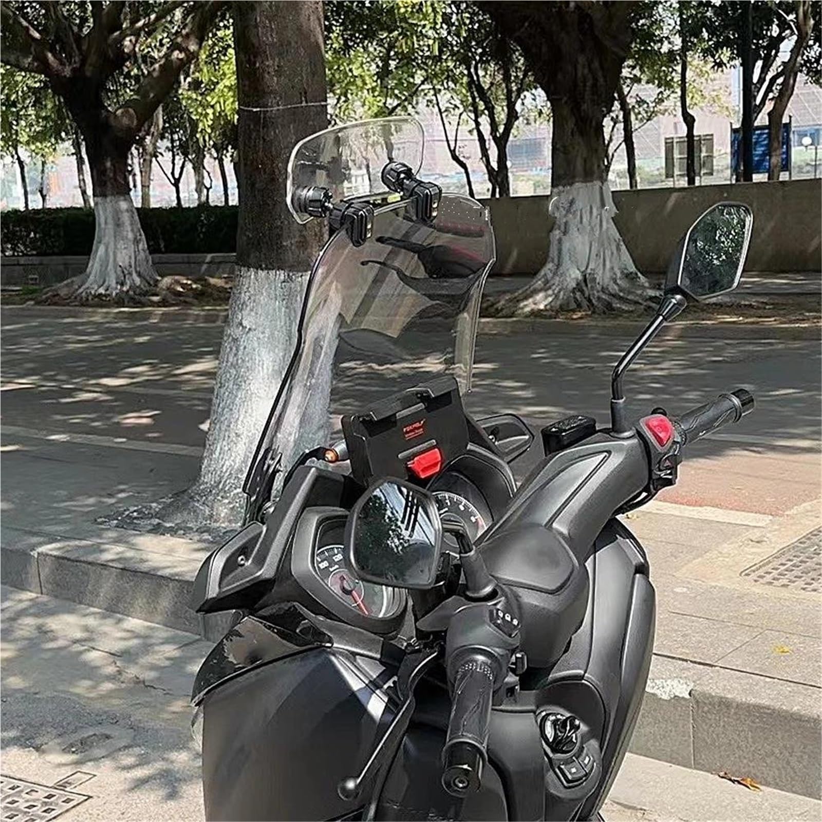 Deflettori Per Parabrezza Moto Per BMW R1200GS Alettone Antivento Regolabile, Estensione Per, Antivento Deflettori Antivento